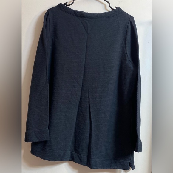 Soft Surroundings Black Tunic Sweater, size XL - Picture 6 of 9